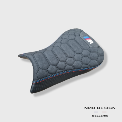 Selle BMW S-M 1000 R-RR Nid D'abeille Nubuck